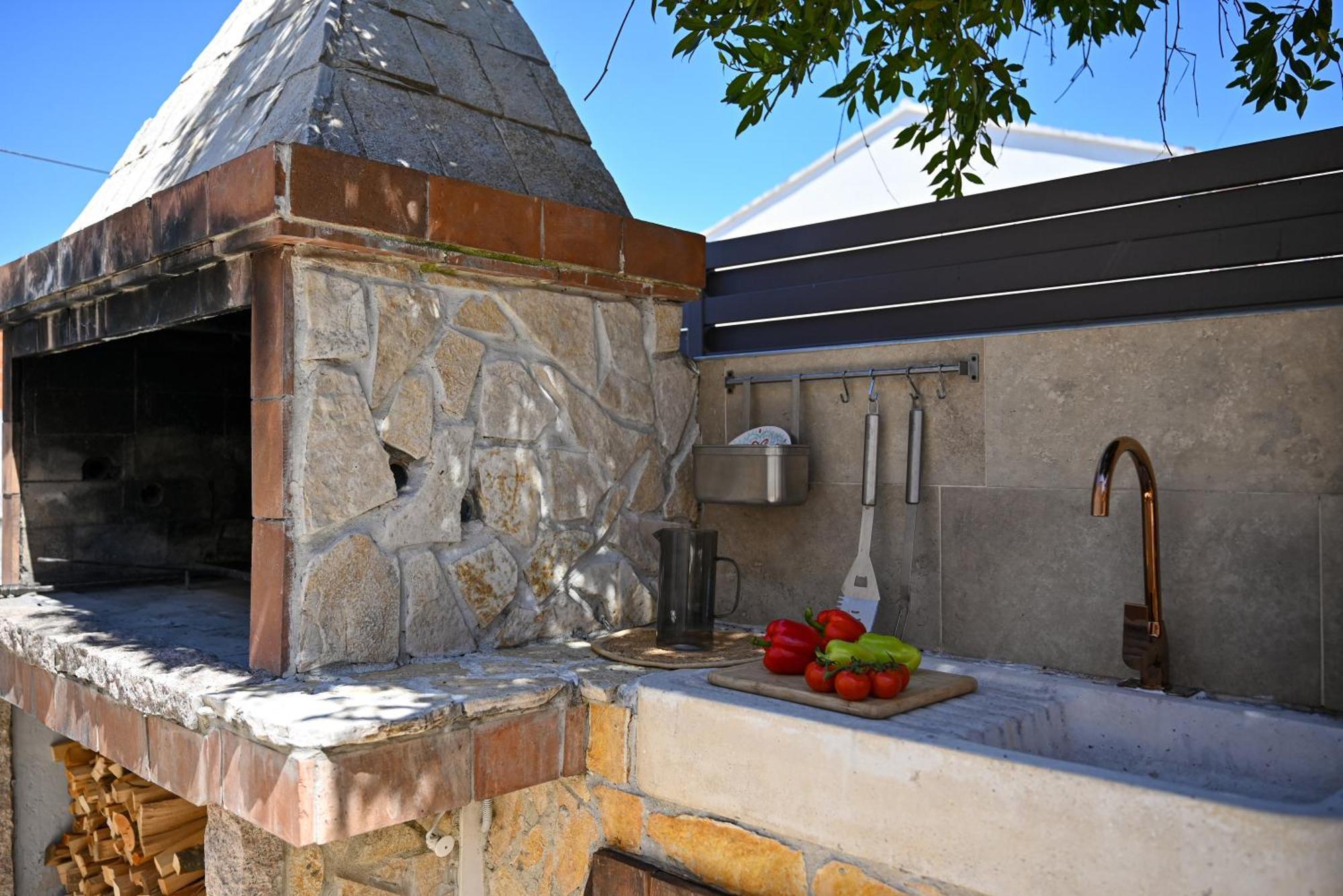 Villa Costa Blu With Pool By The Sea Trogir Extérieur photo